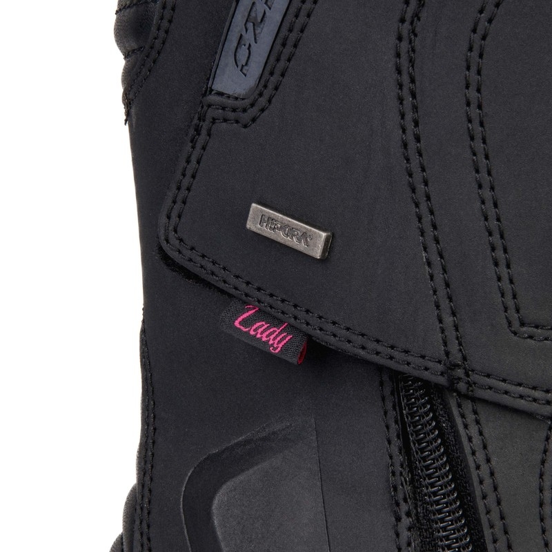 Naisten Ozone Rapid Black Matte Moottoripyöräsaappaat