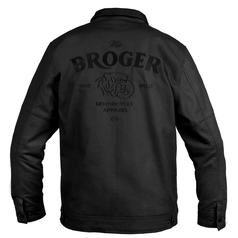 Bunda na motorku BROGER Montana černá výprodej