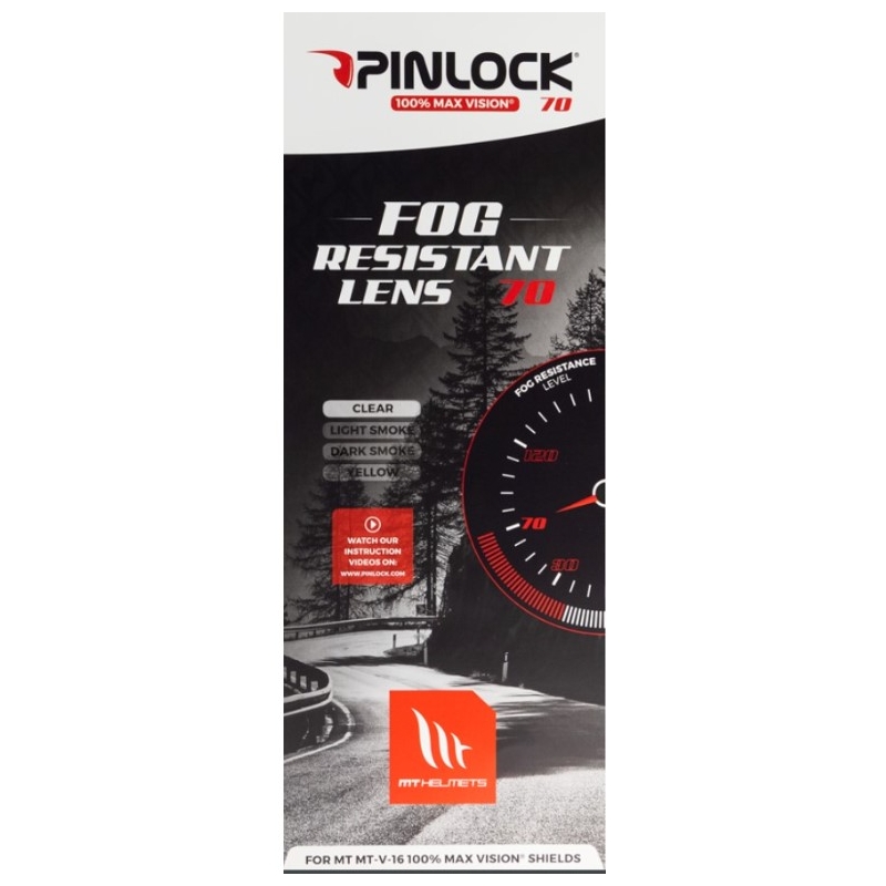 Pinlock DKS 193 Plexiglasille MT-V-16 kirkas (kirkas)