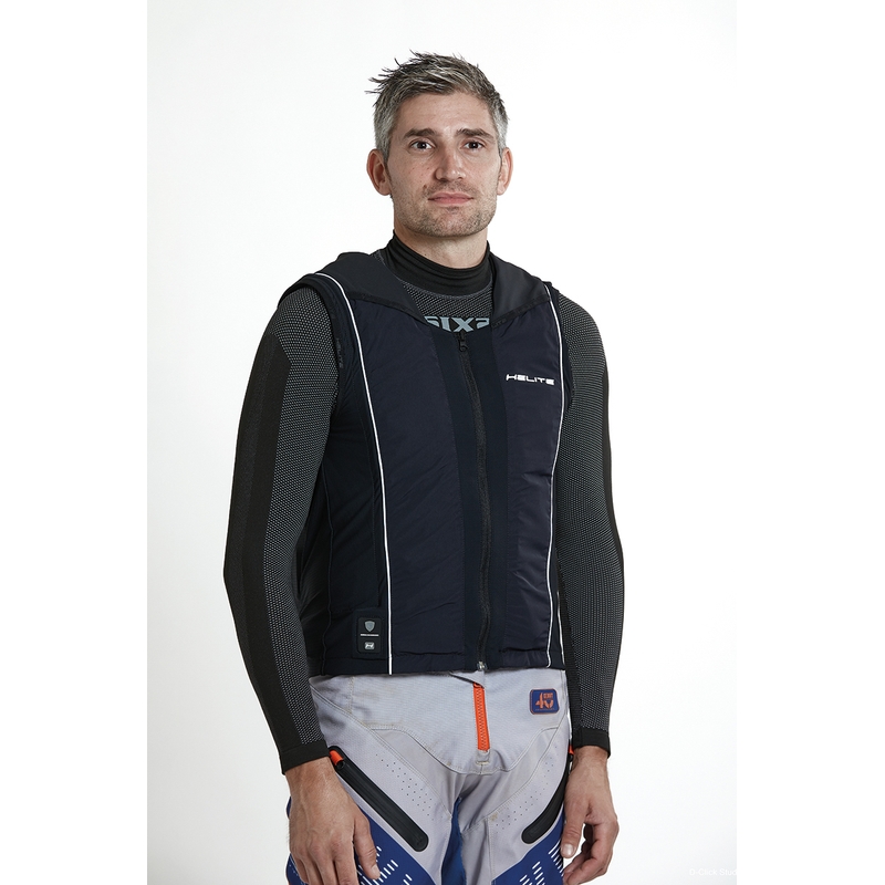 Moottoripyörän turvatyyny HELITE Turvatyyny Off Road Dakar - liivi