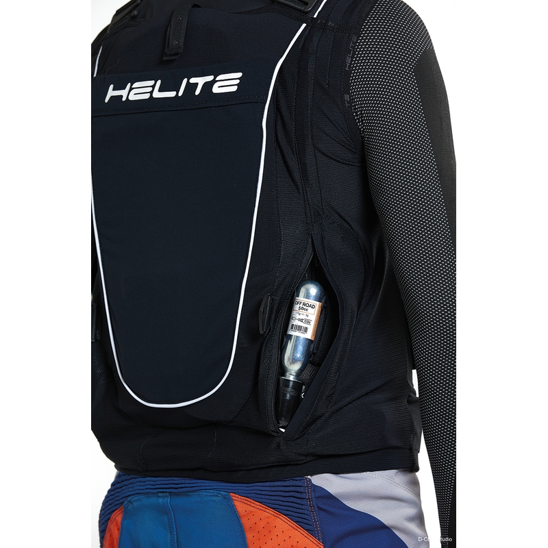 Moottoripyörän turvatyyny HELITE Turvatyyny Off Road Dakar - liivi