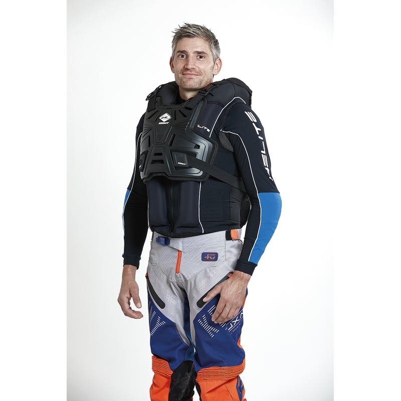 Moottoripyörän turvatyyny HELITE Turvatyyny Off Road Dakar - liivi