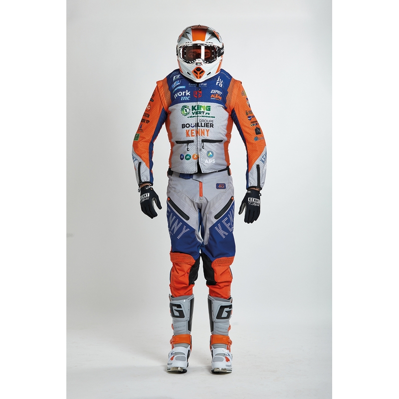 Moottoripyörän turvatyyny HELITE Turvatyyny Off Road Dakar - liivi