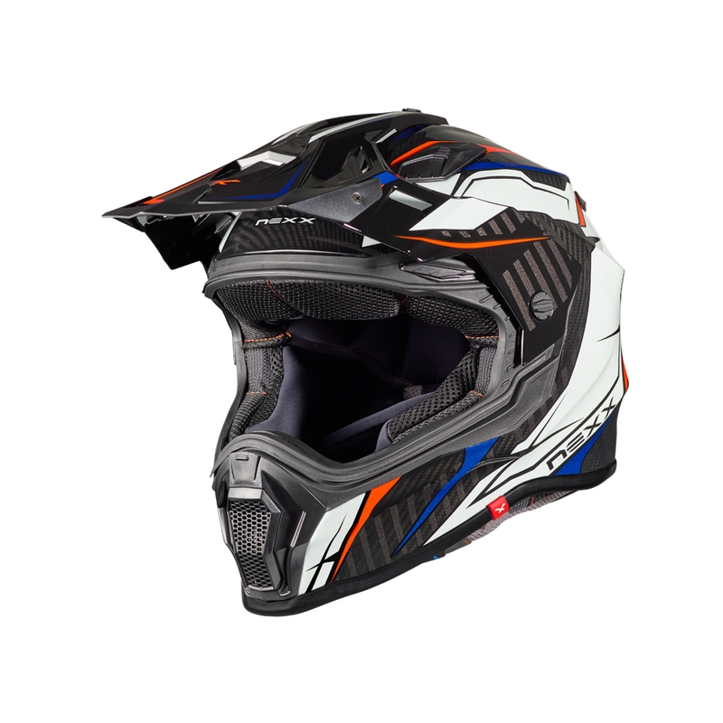 Enduro přilba NEXX X.WRL Atika černo-bílo-červená výprodej