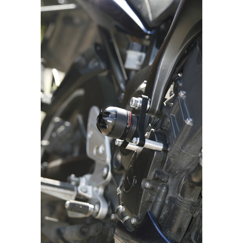 Yamaha FZ6 S2 (06-) (musta runko) Gatling