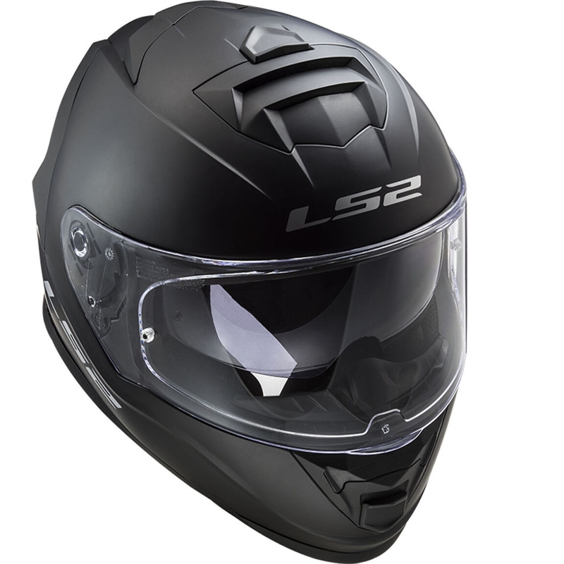 LS2 FF800 Storm II Solid Matte Black Integral moottoripyöräilykypärä