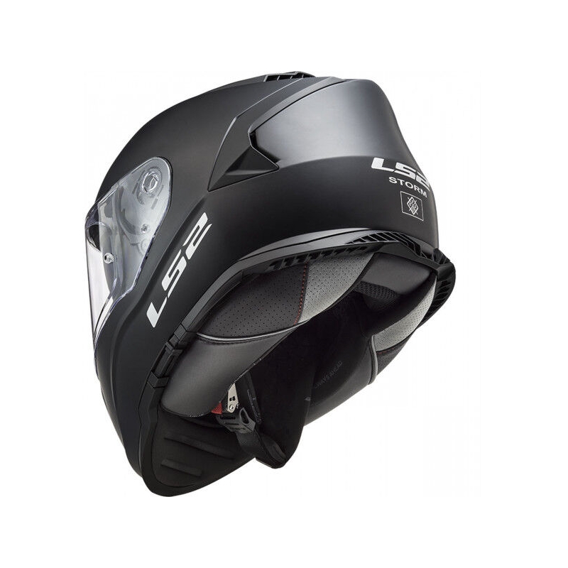 LS2 FF800 Storm II Solid Matte Black Integral moottoripyöräilykypärä