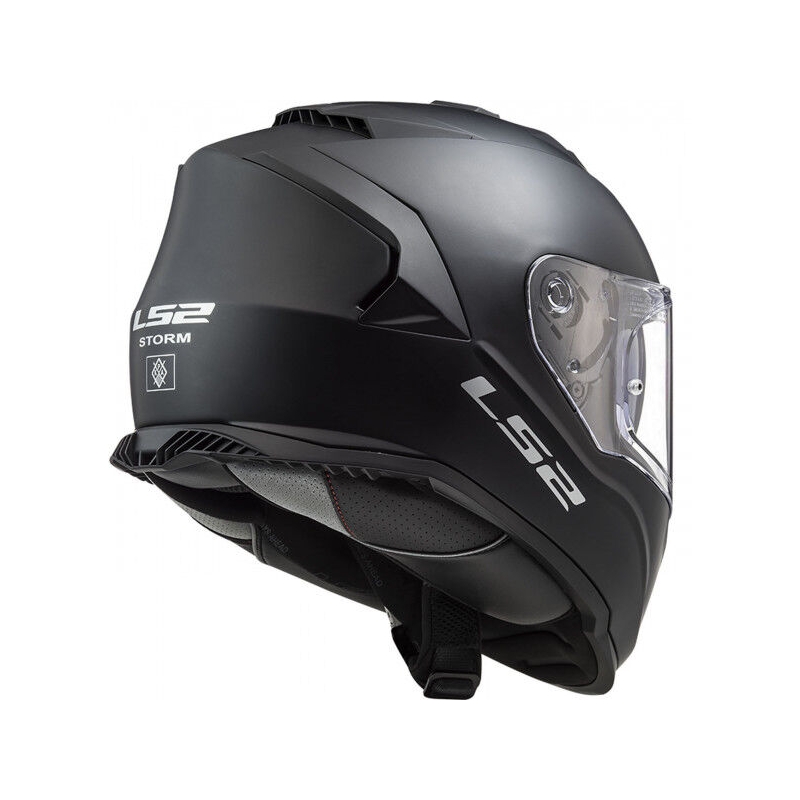 LS2 FF800 Storm II Solid Matte Black Integral moottoripyöräilykypärä