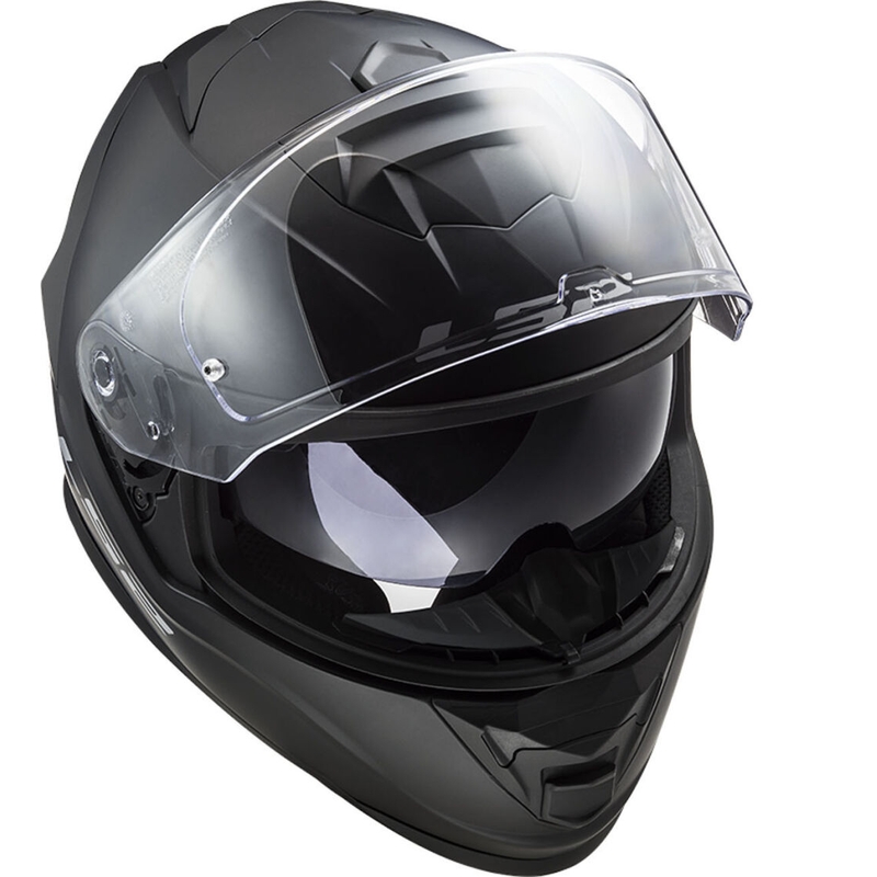 LS2 FF800 Storm II Solid Matte Black Integral moottoripyöräilykypärä