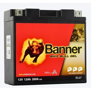 Geeliakku Banner Bike Bull Gel 12V, YT14B-4, 12AH, 200A