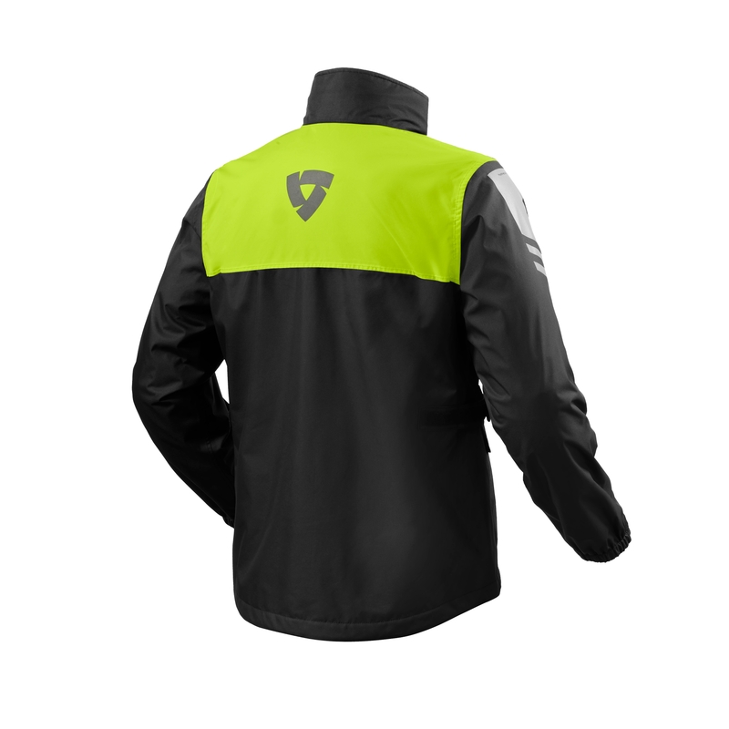 Revit Nitric 4 H2O musta-fluo-keltainen moottoripyörän sadetakki