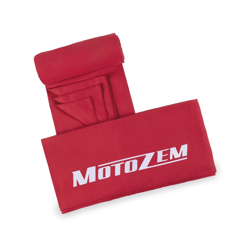 MotoZem pyyhe punainen