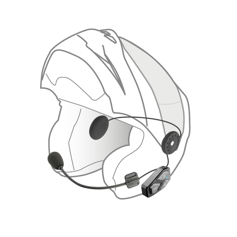 Bluetooth-kuulokkeet Interphone U-COM3 Twin Pack (kaksoispakkaus)