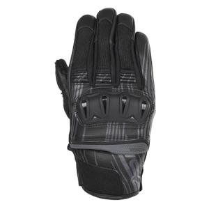 Moottoripyöräkäsineet RSA Sprint musta-harmaa