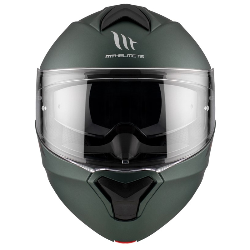 MT Genesis SV Solid A6 moottoripyöräilykypärä vihreä matta