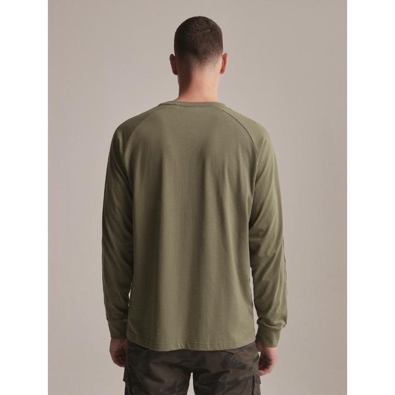 Pitkähihainen T-paita DAKAR DKR LG STRAP khaki