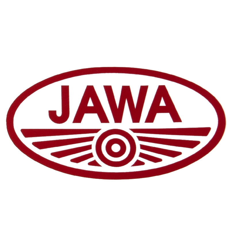 Tarra JAWA punaisella reunuksella