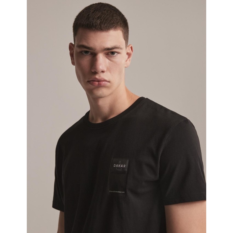 T-paita DAKAR DKR Patch musta