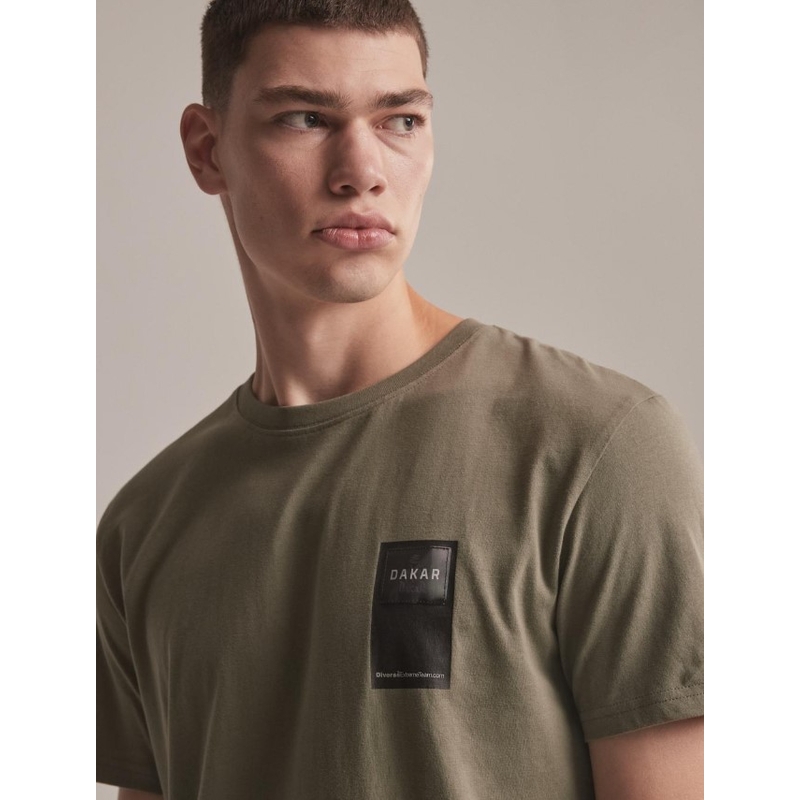 T-paita DAKAR DKR Patch khaki
