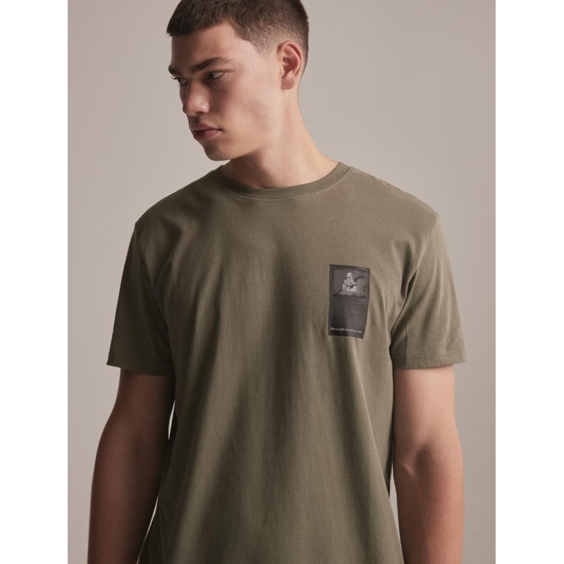 T-paita DAKAR DKR Patch khaki
