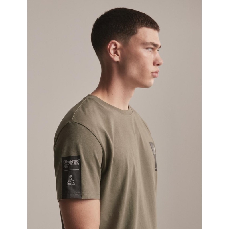 T-paita DAKAR DKR Patch khaki