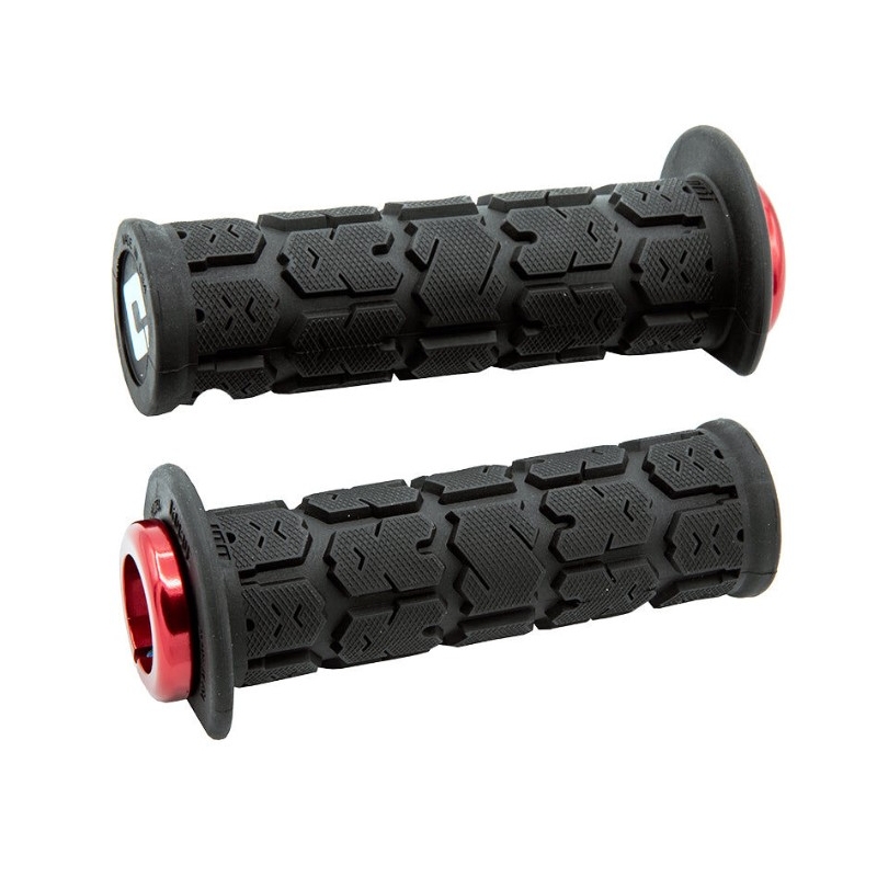 Kahvat ODI ROGUE ATV LOCK-ON V2.1 125mm musta-punainen
