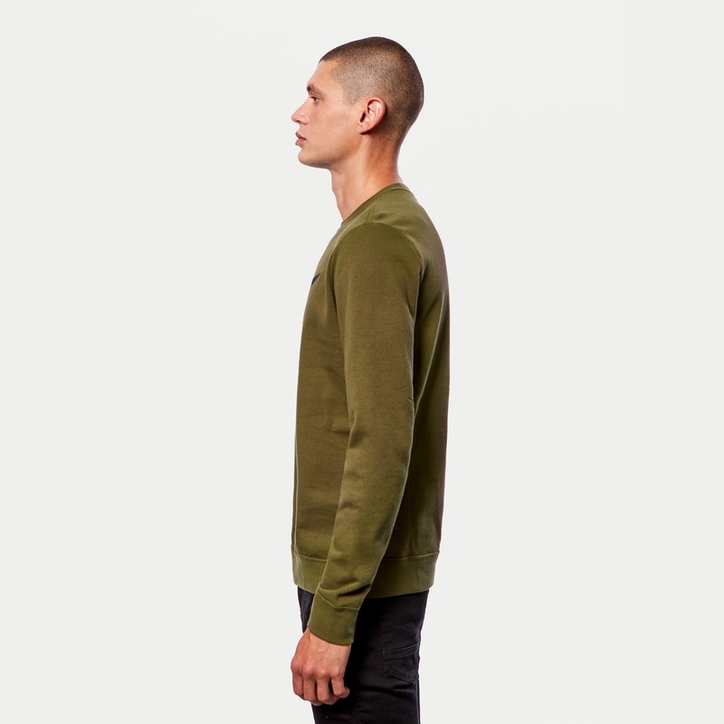 Mikina Alpinestars Ageless Crew Fleece zeleno-černá
