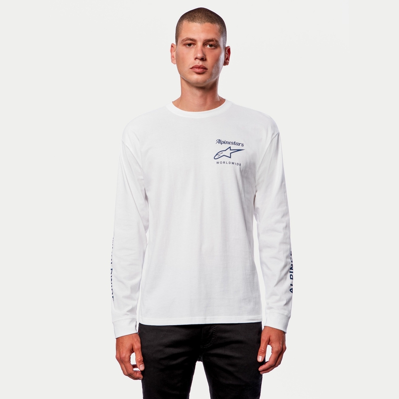Alpinestars Authenticated Tee valkoinen ja musta