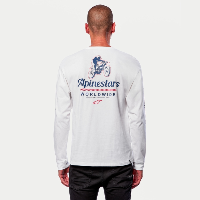 Alpinestars Authenticated Tee valkoinen ja musta