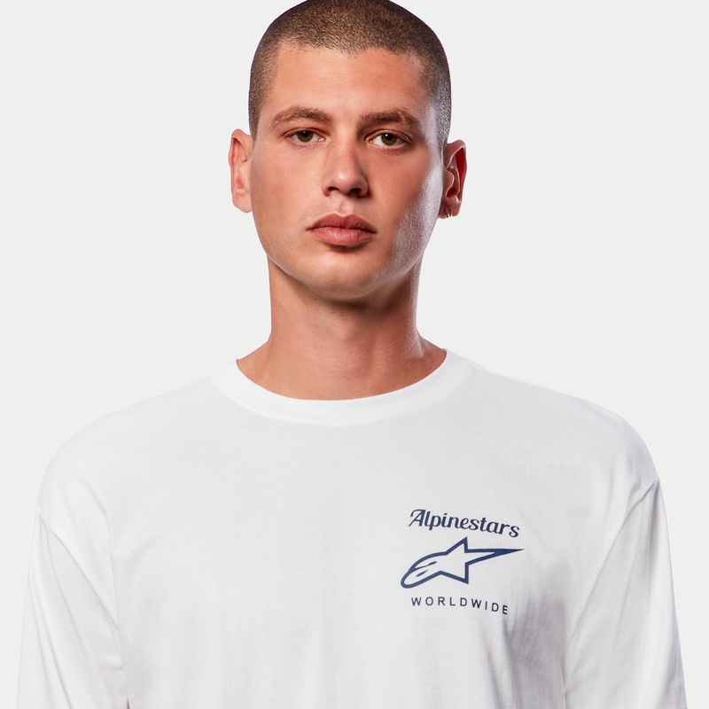Alpinestars Authenticated Tee valkoinen ja musta