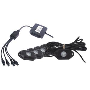 HAI LED-VALO, RGB, MONIVÄRINEN, BLUETOOTH-OHJAUS, 4 KPL SETTI