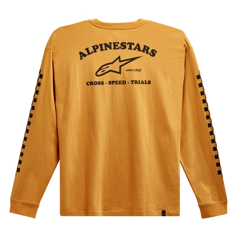 Triko Alpinestars Sunday Tee žluto-černé