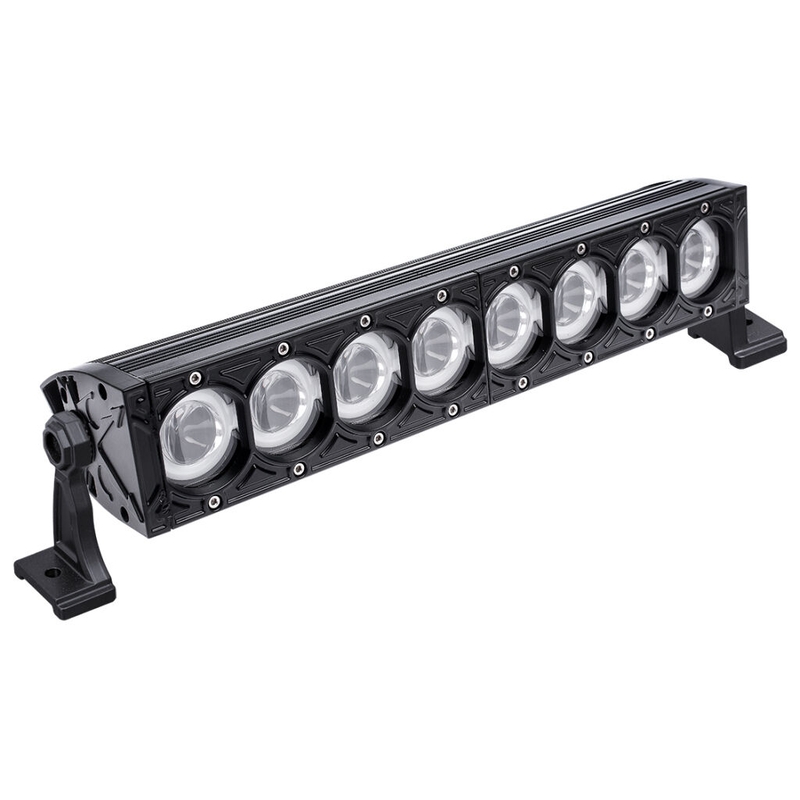 LED-valoramppi SHARK LED-valopalkki 17" HALO RINGILLÄ, CREE LED, 80W