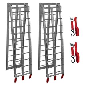 Kokoontaitettavat rampit SHARK ATV CZ2010 alumiini