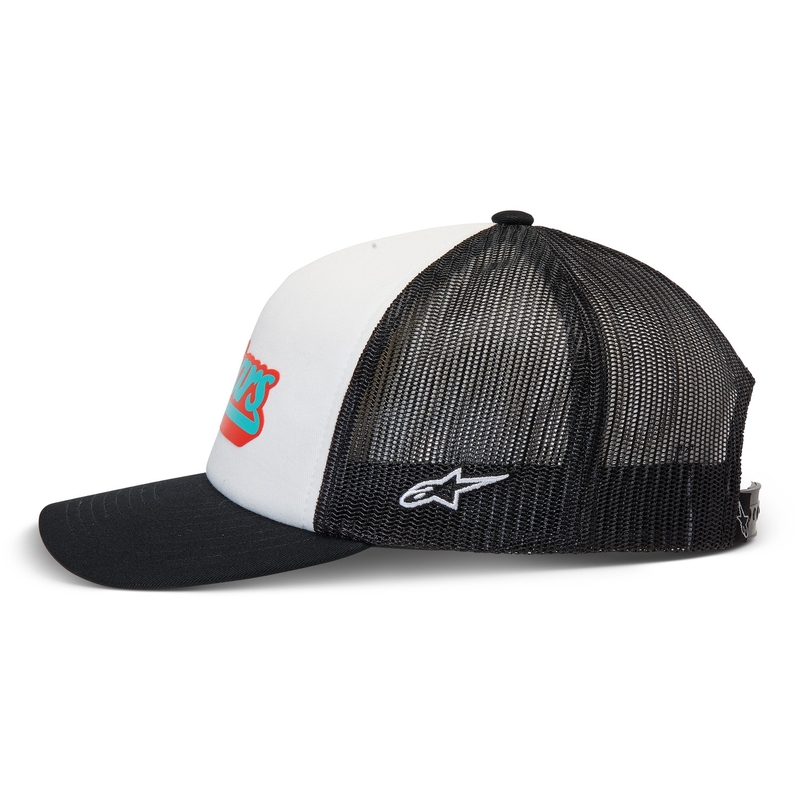 Alpinestars Delivery Trucker lippis valkoinen ja musta