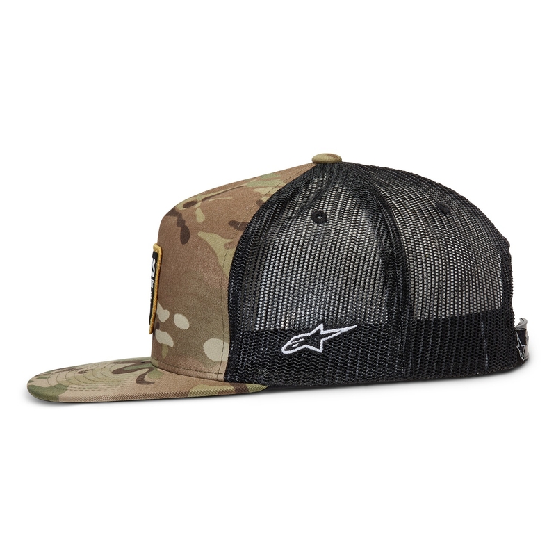 Kšiltovka Alpinestars Covert Trucker zeleno-černá