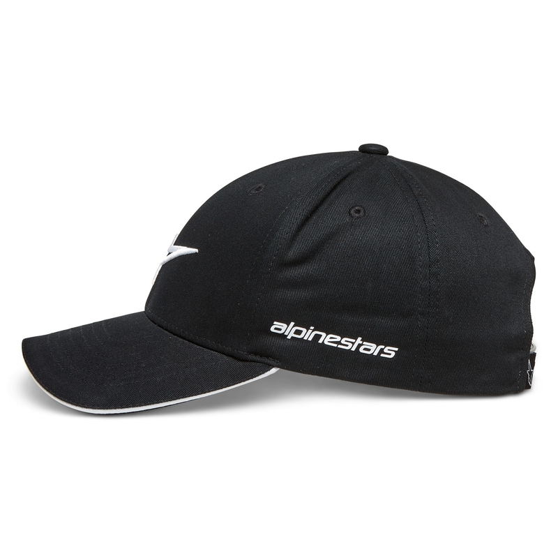 Alpinestars Rostrum hattu musta ja valkoinen