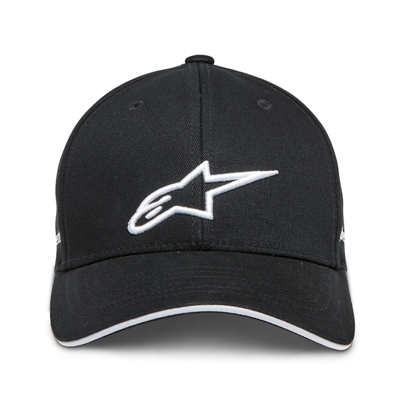 Alpinestars Rostrum hattu musta ja valkoinen