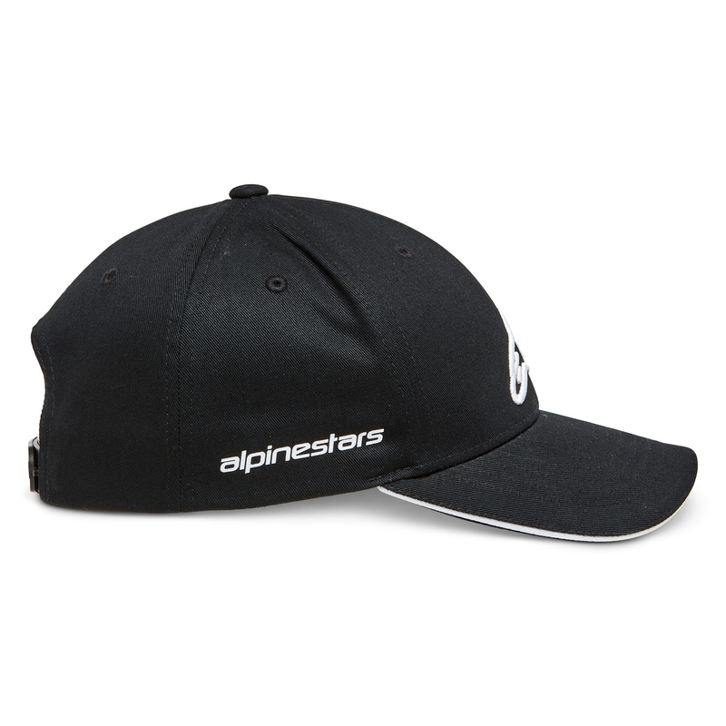 Alpinestars Rostrum hattu musta ja valkoinen