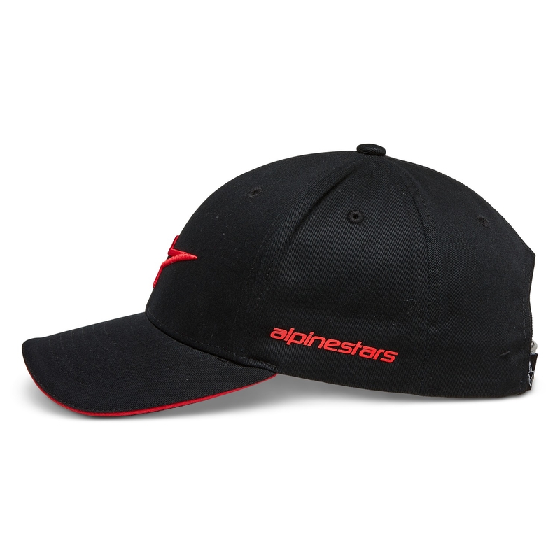 Alpinestars Rostrum hattu musta ja punainen