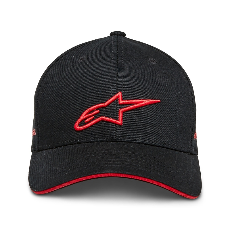 Alpinestars Rostrum hattu musta ja punainen
