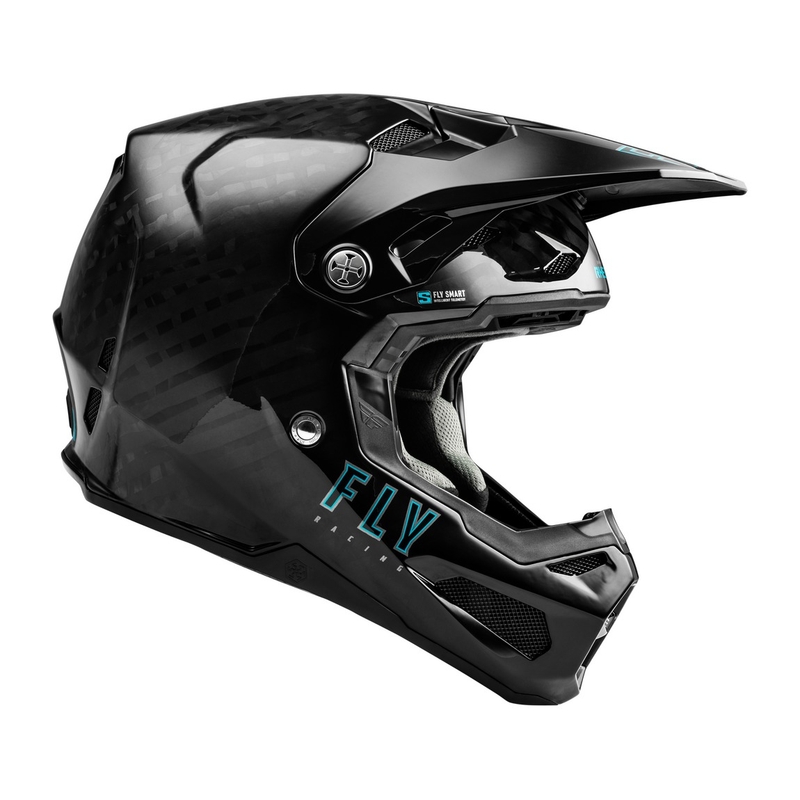 Motocross kypärä FLY Racing Formula S Carbon Musta