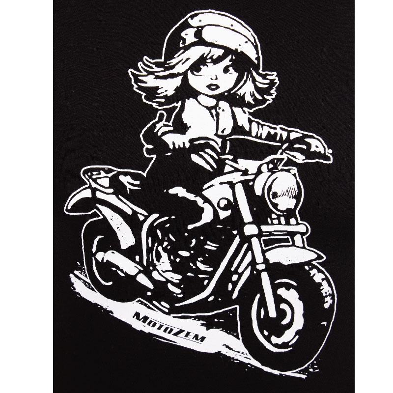 MotoZem Tyttöjen t-paita - Biker