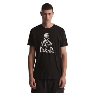 T-paita DAKAR DKR Logo 123 musta