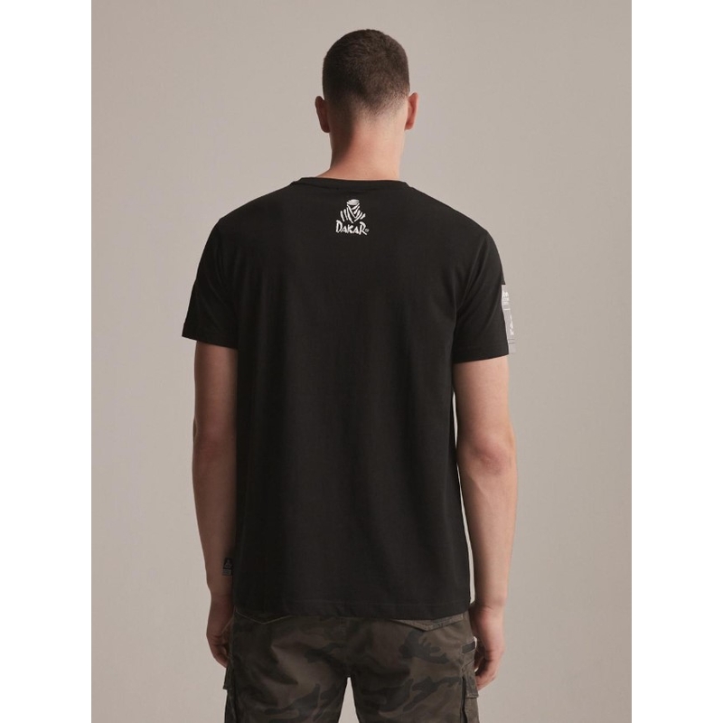 T-paita DAKAR DKR Logo 23 musta