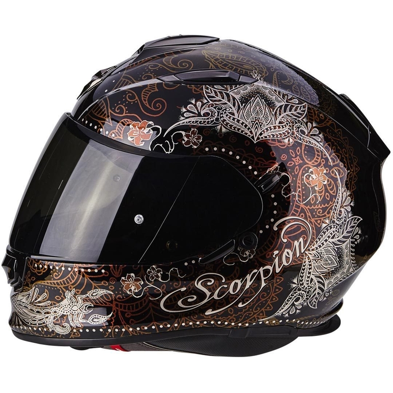 Integrální přilba Scorpion EXO-510 Air Azalea chameleon červená