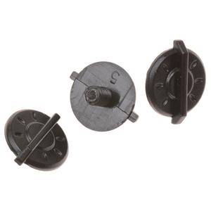 Cassida Cross Cup kypärän visiirin pulttipakkaus musta