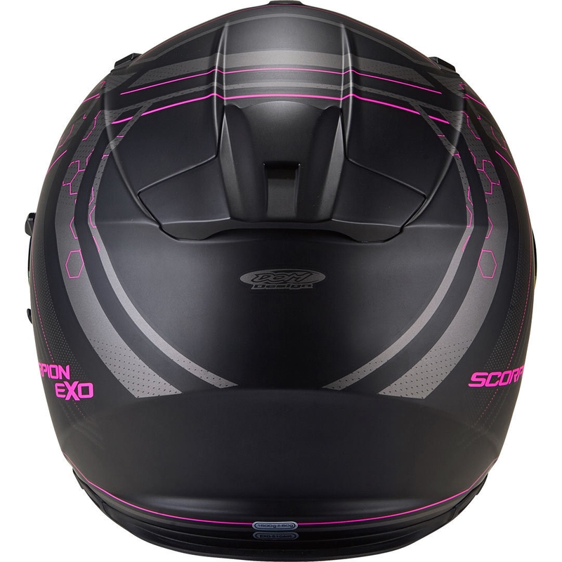 Integrální přilba na motorku Scorpion EXO-510 Air Sync černá matná-růžová
