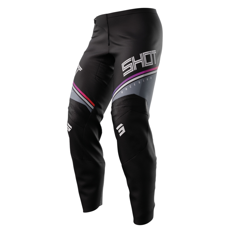 Lasten motocross housut Shot Indy Musta alennusmyynti