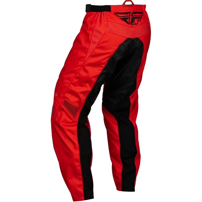 Lasten motocross housut FLY Racing F-16 punainen-musta-harmaa
